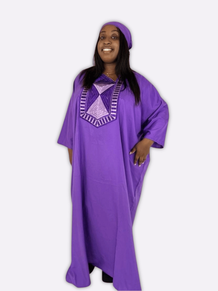 Boubou Élégant - La Majesté de la Mode Africaine